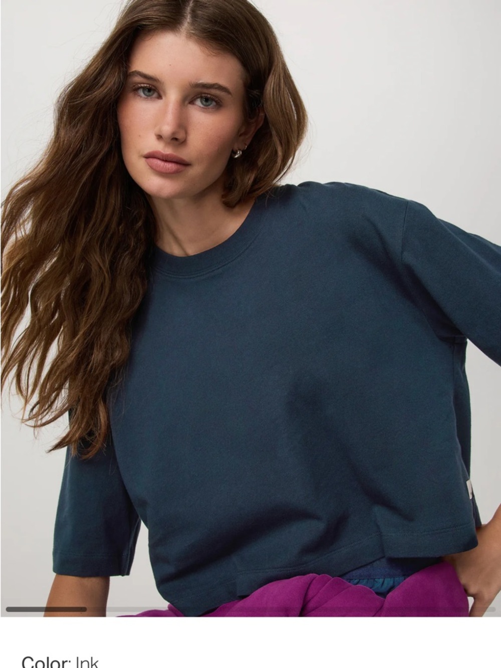 Vuori organic cotton short sleeve heavy weight top